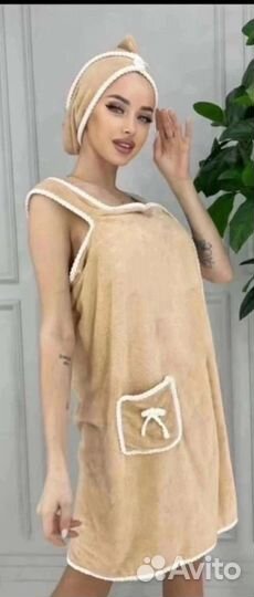 Набор для бани и сауны женский- килт, чалма