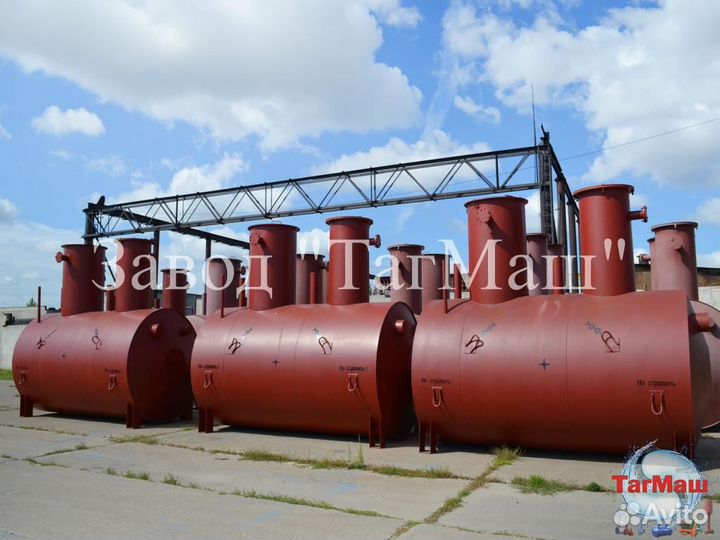 Резервуар, бочка под нефтепродукты 30 м3 (ргсп)