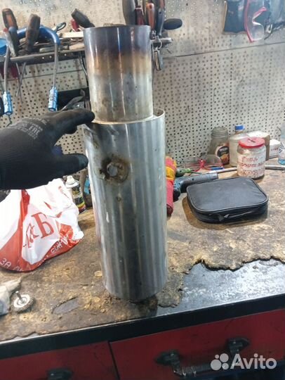 Выхлопная банка тюнинг