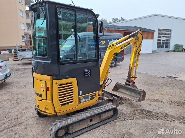 Мини-экскаватор Komatsu PC16R-2HS, 2016