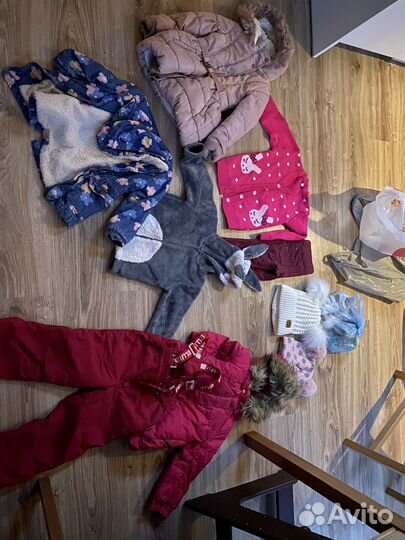Отдам вещи для девочки 92-98