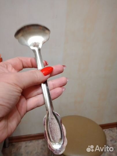 Ложка мельхиоровая СССР