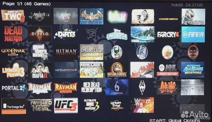 Playstation 3 500Gb Прошитая 40 игр