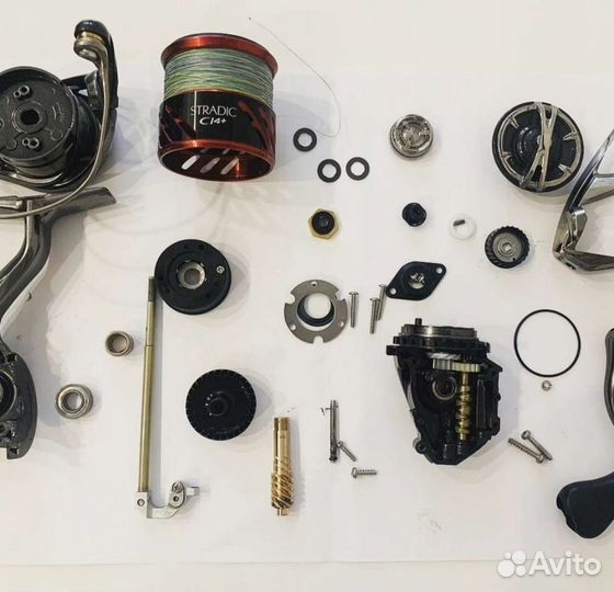 Обслуживание (то), ремонт рыболовных катушек