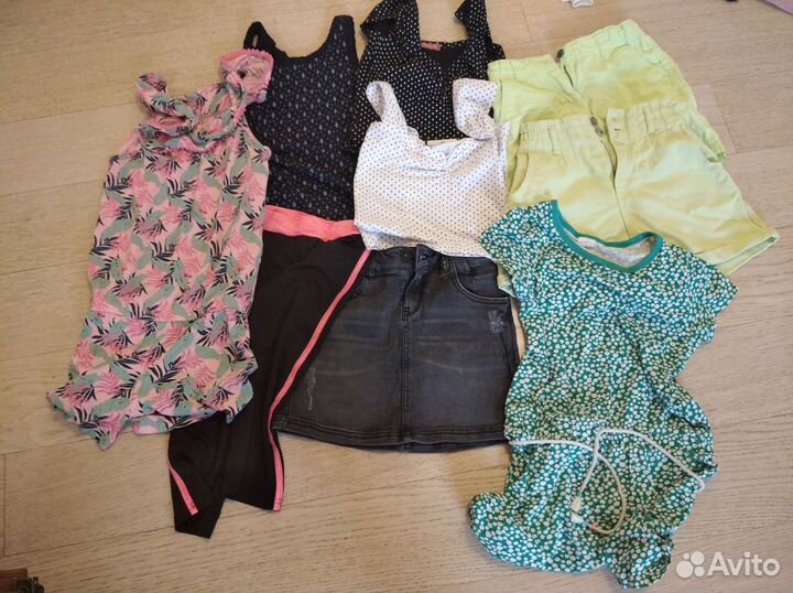 Вещи для девочки 140 пакетом