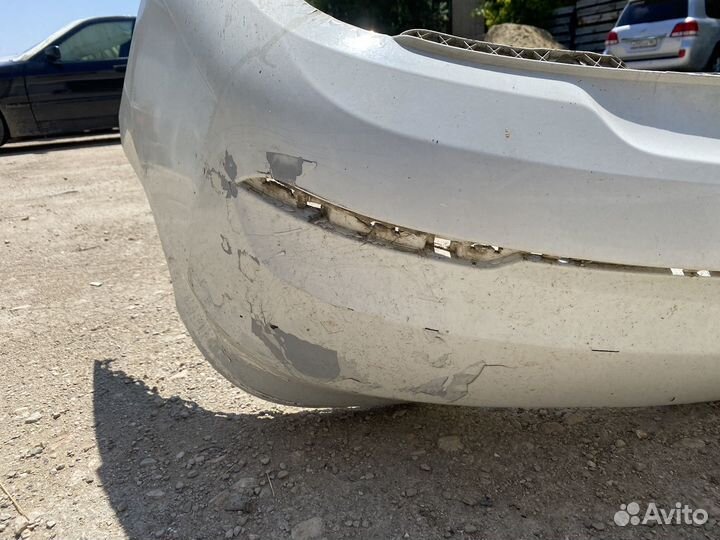 Бампер задний volkswagen polo 2018