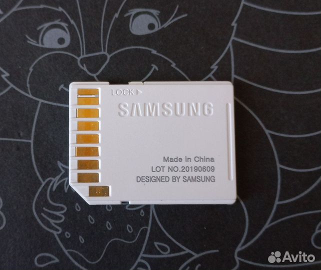 Переходник адаптер для micro SD Samsung