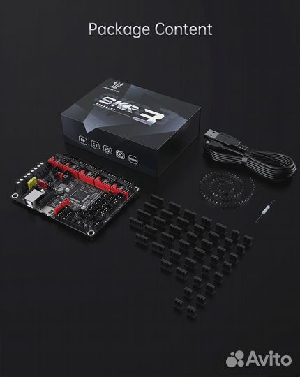 Плата управления Bigtreetech SKR 3 480MHz + DC MO