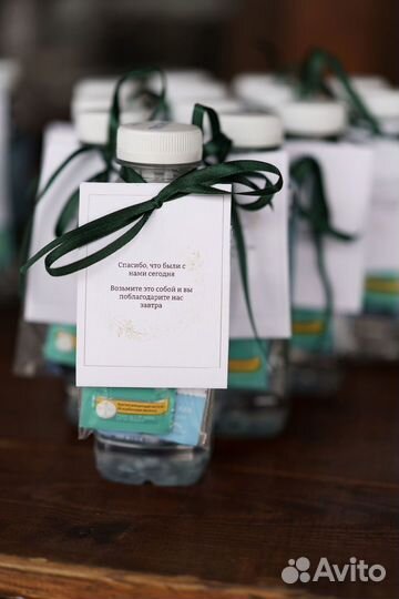 Подарки на свадьбу гостям