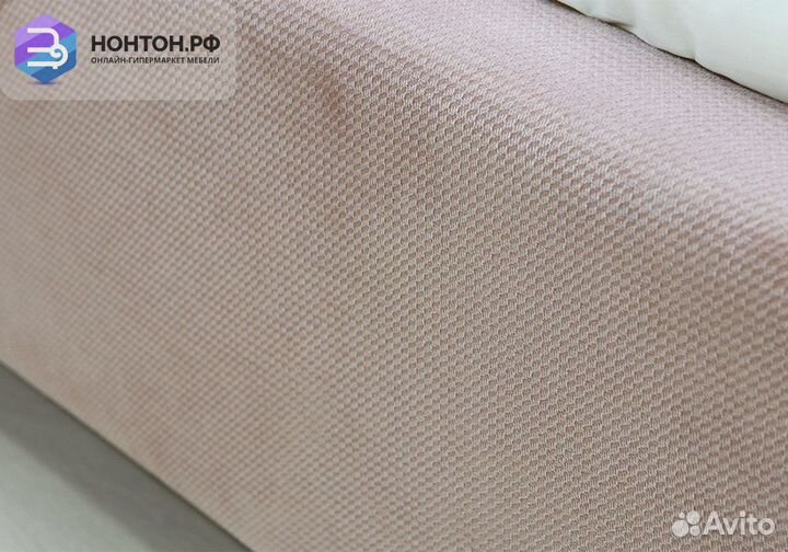 Кровать Мелисса светло-розовая