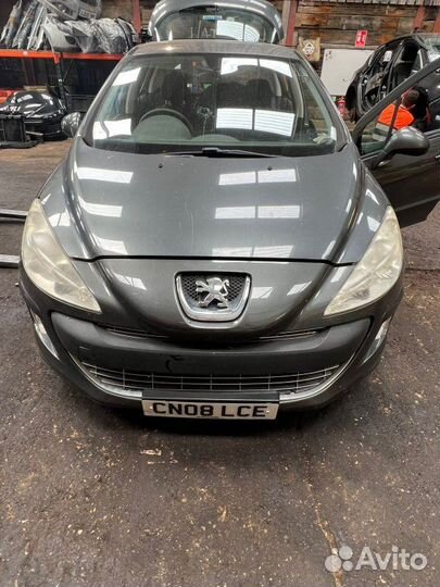 Ноускат в сборе бампер передний Peugeot 308 (T7)