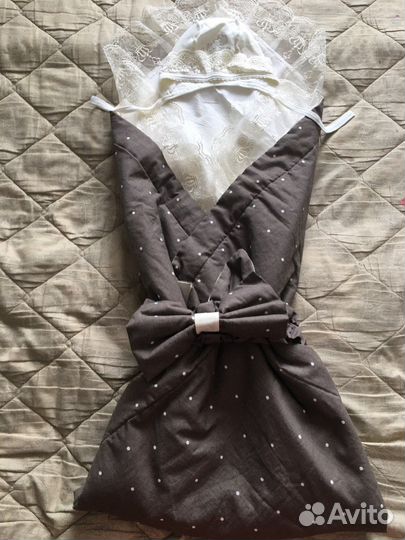 Конверт-одеяло на выписку летний