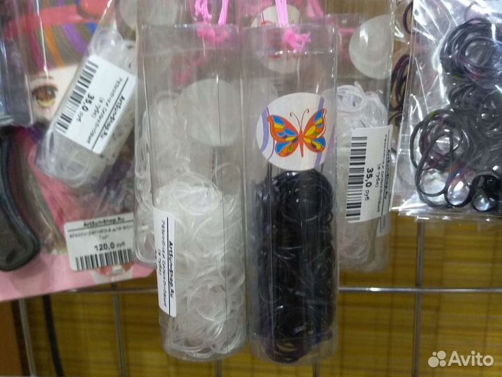 Силиконовые резиночки для волос