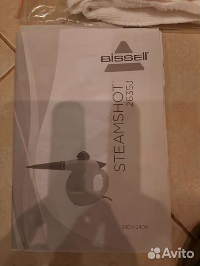 Пароочиститель bissell 2635j