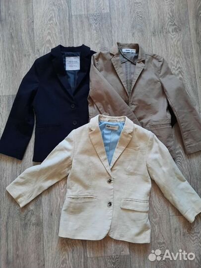Пиджак на мальчика 116