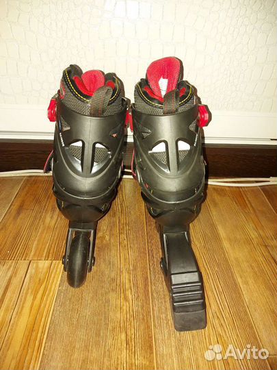 Ролики раздвижные, р.31-36. Reaction+защита