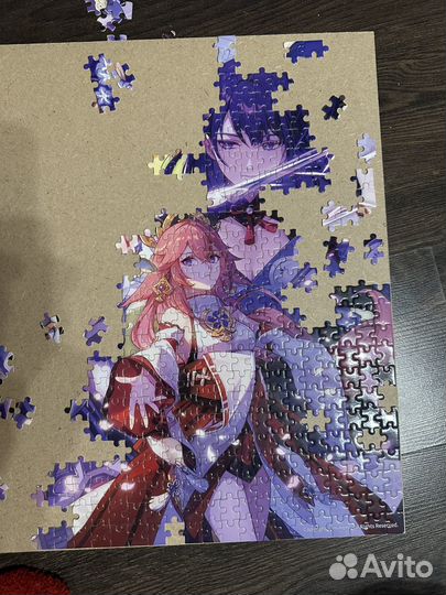 Пазл genshin impact официальный мерч