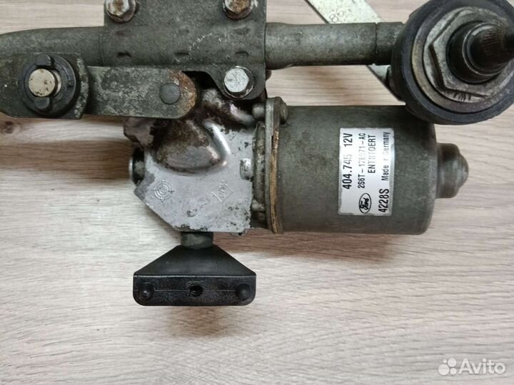 Моторчик трапеция дворников ford fusion fiesta mk5