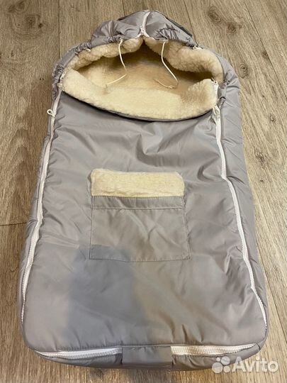 Зимний чехол на коляску или санки