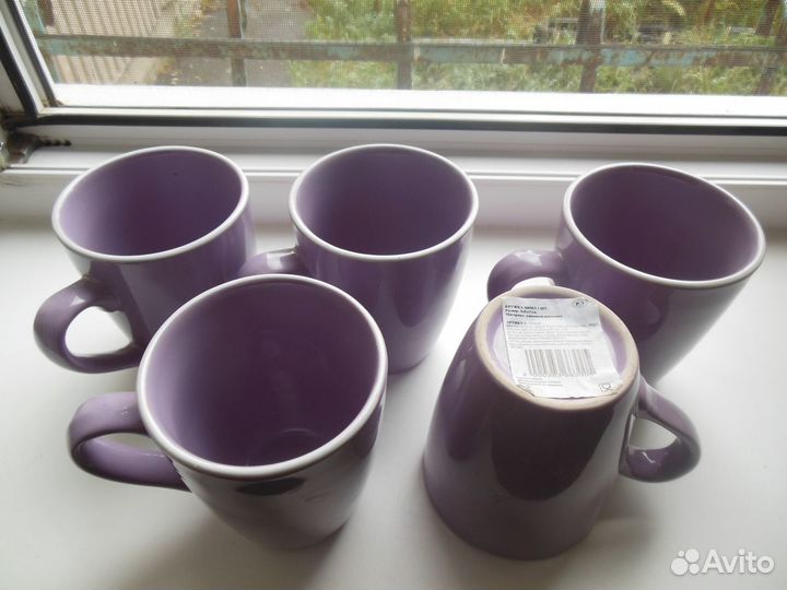 Бокалы новые