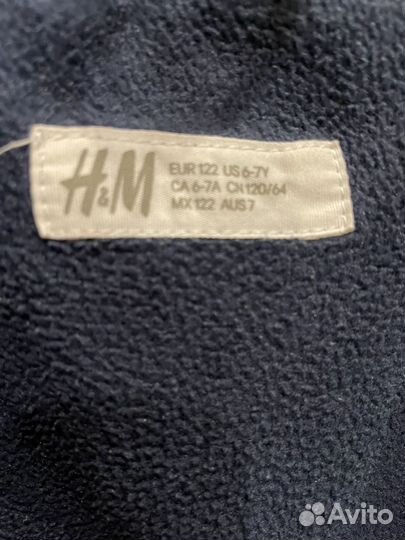 Куртка H&M утепленная для мальчика 122
