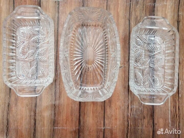 Салатники, хрусталь, СССР