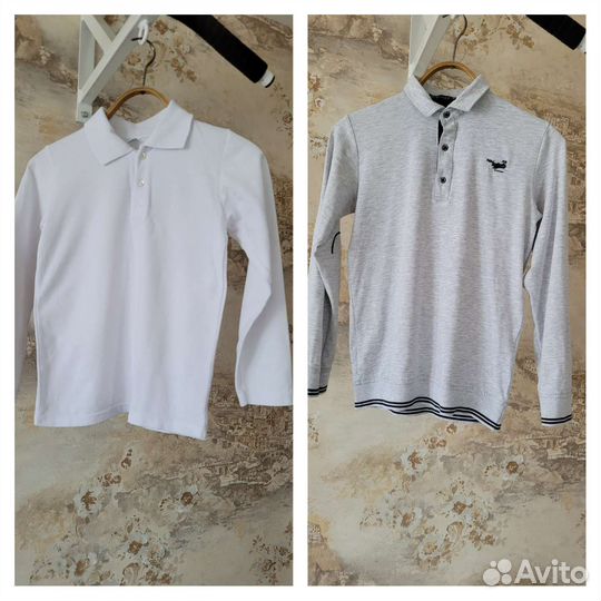 Поло школьное 140-146см