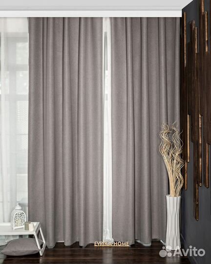 Шторы 100 блэкаут массимо турмалин новые пошив