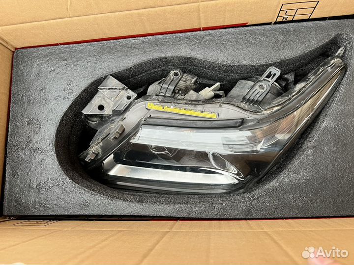 Фары lexus lx570 юбилейные черные оригенал