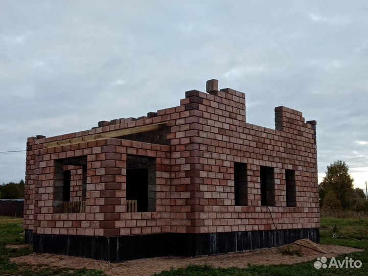 Арболитовые блоки без облицовки