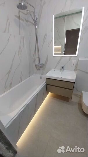 Ремонт ванной премиум класса