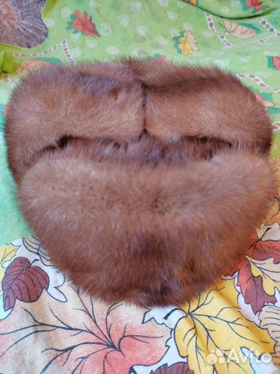 Мужская шапка норковая