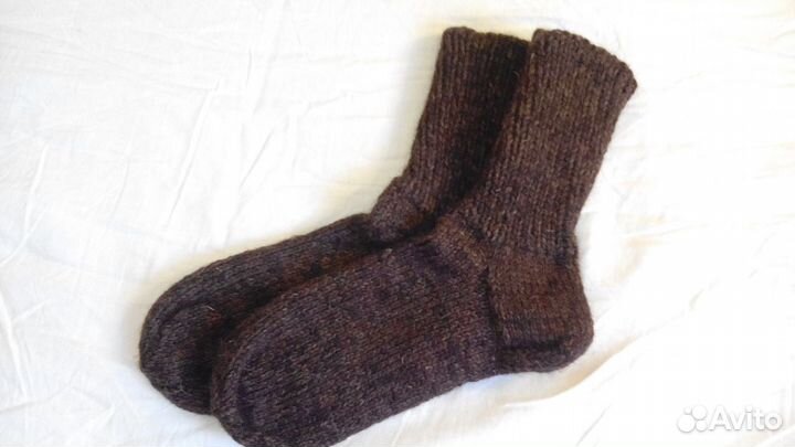 Продам носки и варежки вязаные шерстяные