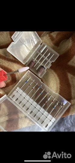 Машинка для маникюра и педикюра проф. +фрезы