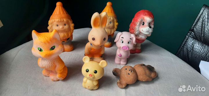 Резиновые игрушки СССР