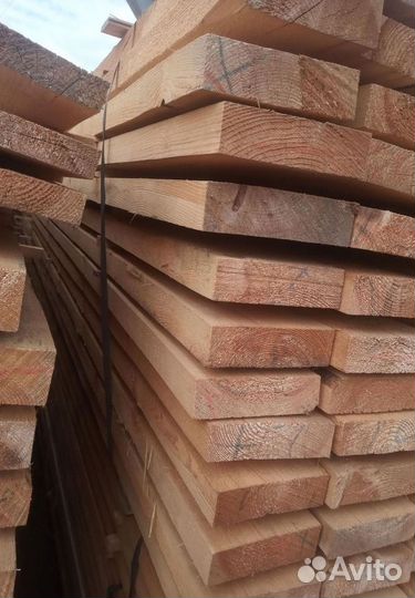 Доска обрезная естественной влажности