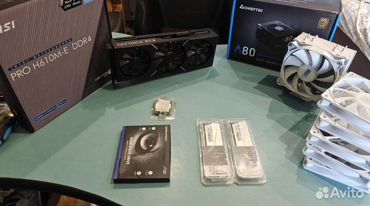 Игровой пк Rtx3080 i5 12400f монитор 165гц
