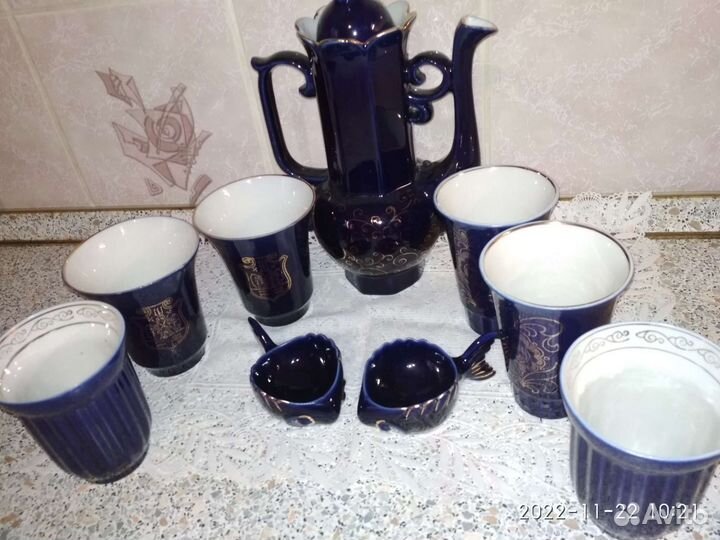 Кобальтовая посуда