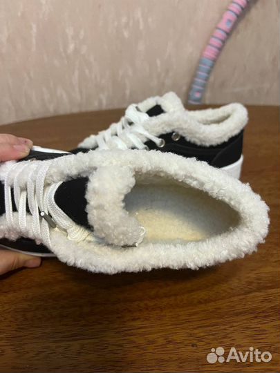 Кеды зимние женские 37