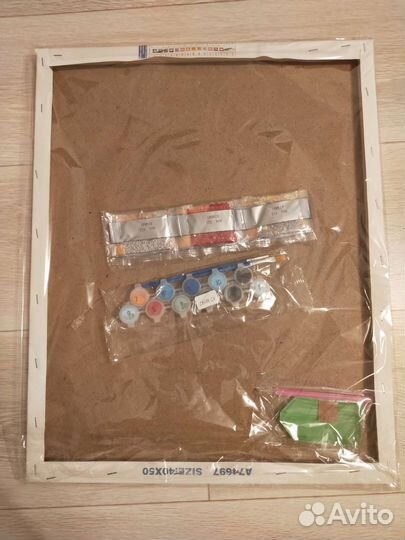 Алмазная вышевка и раскраска по номерам 2 в 1