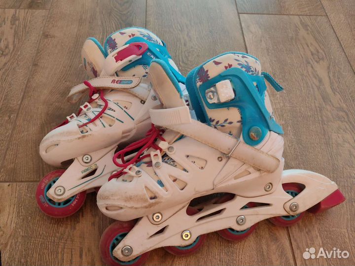 Роликовые коньки детские раздвижные