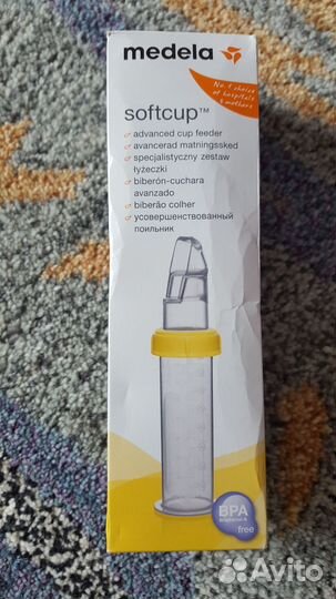 Поильник medela, силиконовая ложечка