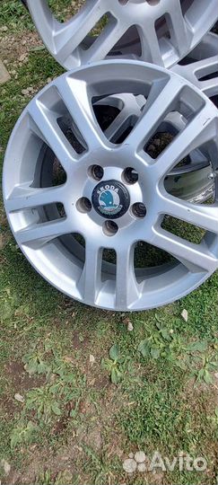 Литые диски r15 на Skoda