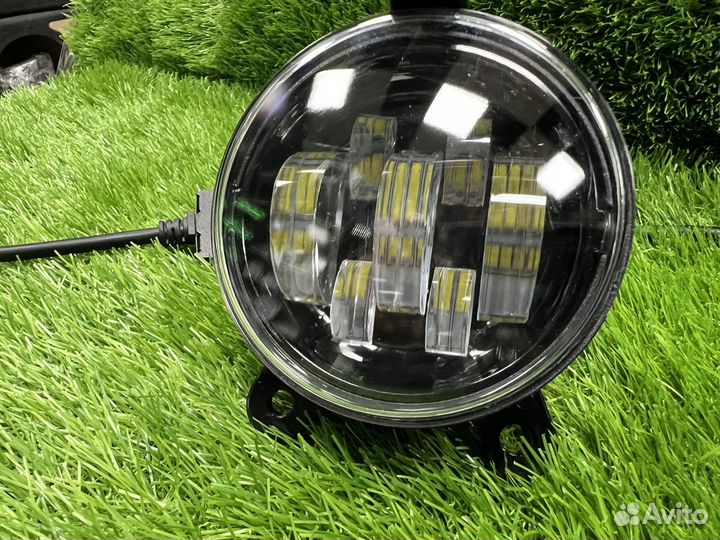 Туманки LED kalina (70W) 7 линз (ближний/дальний)