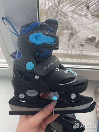 Коньки детские раздвижные