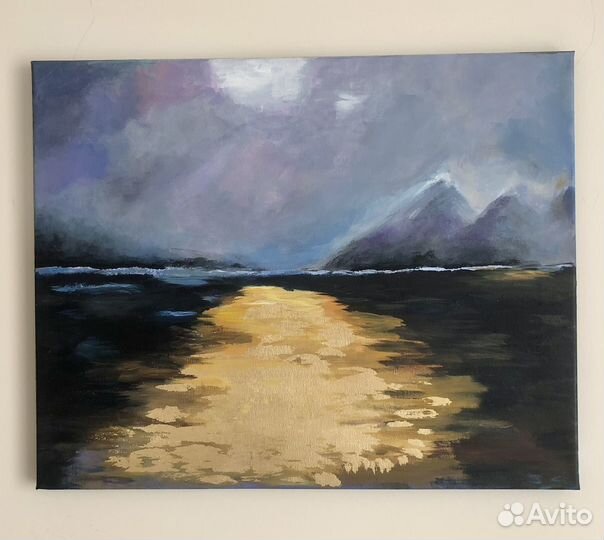 Картина акрилом