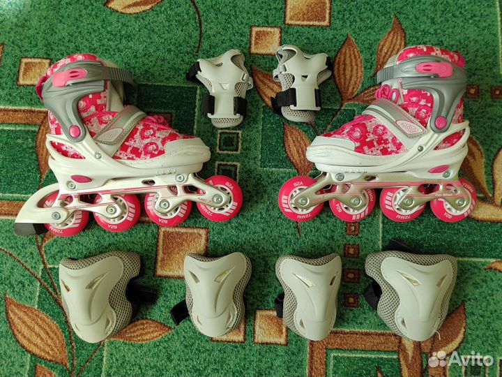 Детские ролики и защита