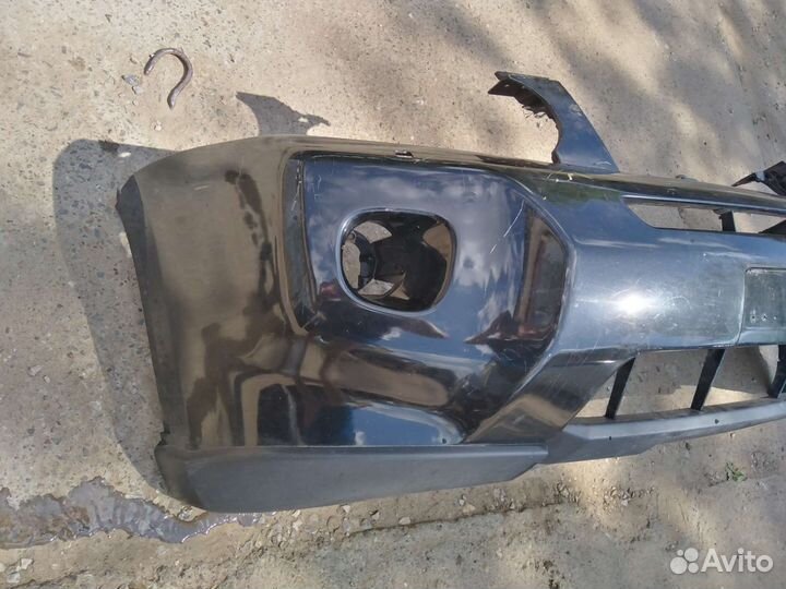 Передний бампер на Nissan X-Trail