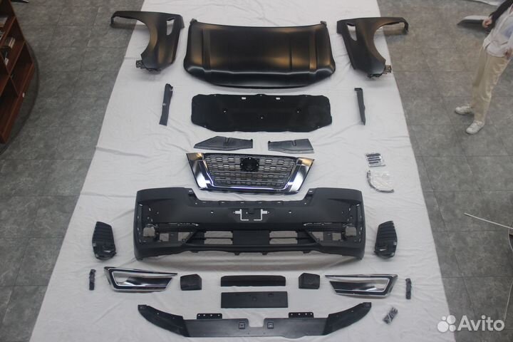 Nissan Patrol Y62 Комплект рестайлинга 2020 X4EM5