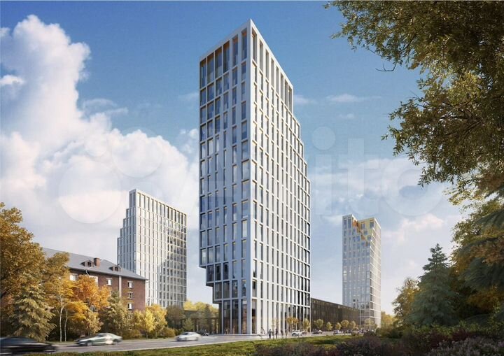 2-к. квартира, 46,2 м², 13/31 эт.